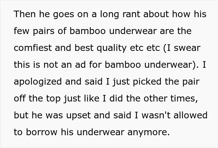 Husband Flips Out At Pregnant Wife For Borrowing His Underwear, Wife Left Confused About What's The Real Reason