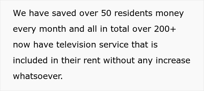 Maintenance Guy Can't Stand 200+ Elderly Residents Being Exploited By A Shameless TV Company, Makes Them Regret It Maintenance Guy Can't Stand 200+ Elderly Residents Being Exploited By A Shameless TV Company, Makes Them Regret It