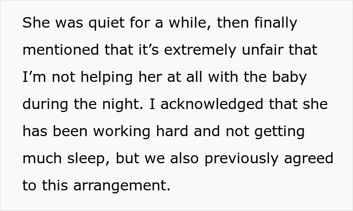 Man Asks Whether He’s The Jerk For Refusing To Wake Up In The Middle Of The Night To Take Care Of His Baby, The Internet Sides With Him Man Asks Whether He’s The Jerk For Refusing To Wake Up In The Middle Of The Night To Take Care Of His Baby, The Internet Sides With Him