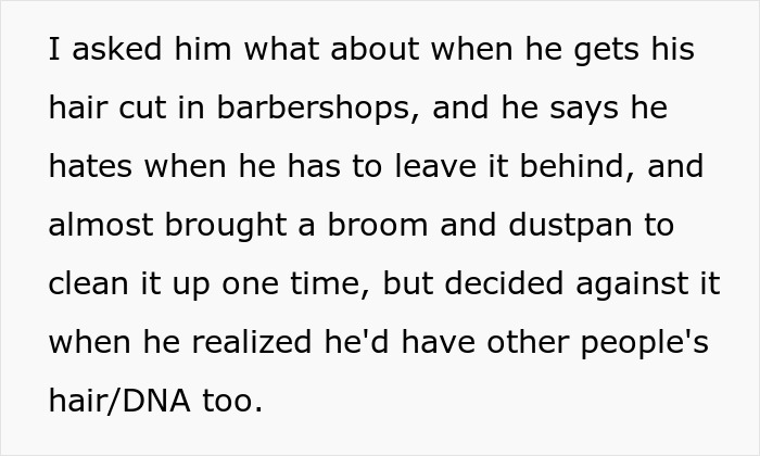 Dad Finds Daughter's Hair In The Trash Instead Of In A Designated Drawer, Gets Upset She's Putting Herself In Danger