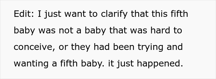 18 Y.O. Asks If She&rsquo;s Wrong For Not Acting Excited When Her Sister Announced Her Fifth Pregnancy