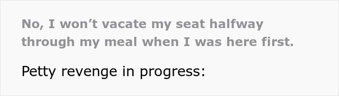 Cafe Visitor Takes Revenge On &lsquo;Karen&rsquo; Customers Who Told Them To Move To Another Table Even Though They Got There First