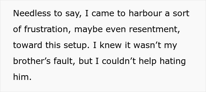Brother Gets Prioritized Over Sister For The Entirety Of Her Life, She Snaps After He Destroys Her Prized Possessions As An Adult Brother Gets Prioritized Over Sister For The Entirety Of Her Life, She Snaps After He Destroys Her Prized Possessions As An Adult
