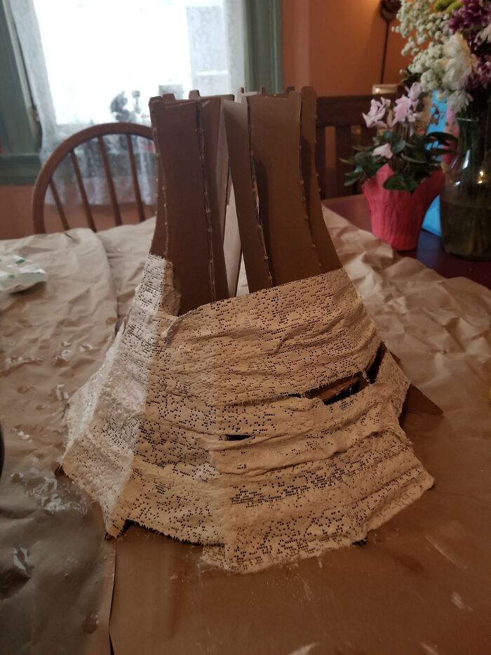 This Is Just A Picture Of When We Were Making It. We Still Have It. It Was For A Project 3 Years Ago