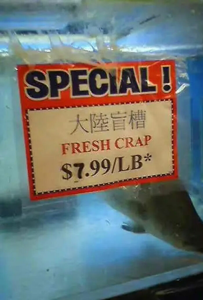 Freshly Caught, I Hope!