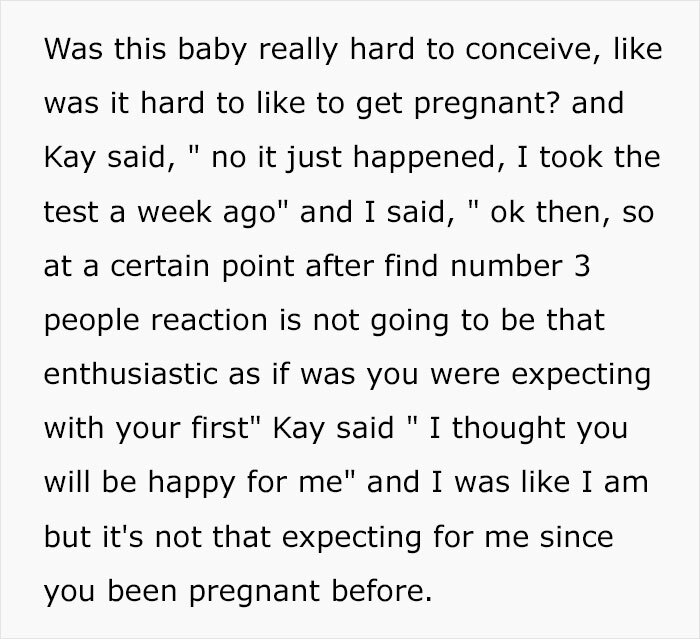 18 Y.O. Asks If She&rsquo;s Wrong For Not Acting Excited When Her Sister Announced Her Fifth Pregnancy
