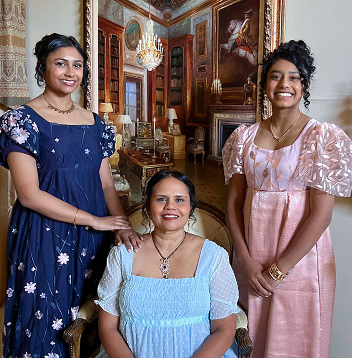 The First Time I Sewed. I Made The Dresses From Season 2 Of TV Show "Bridgerton"