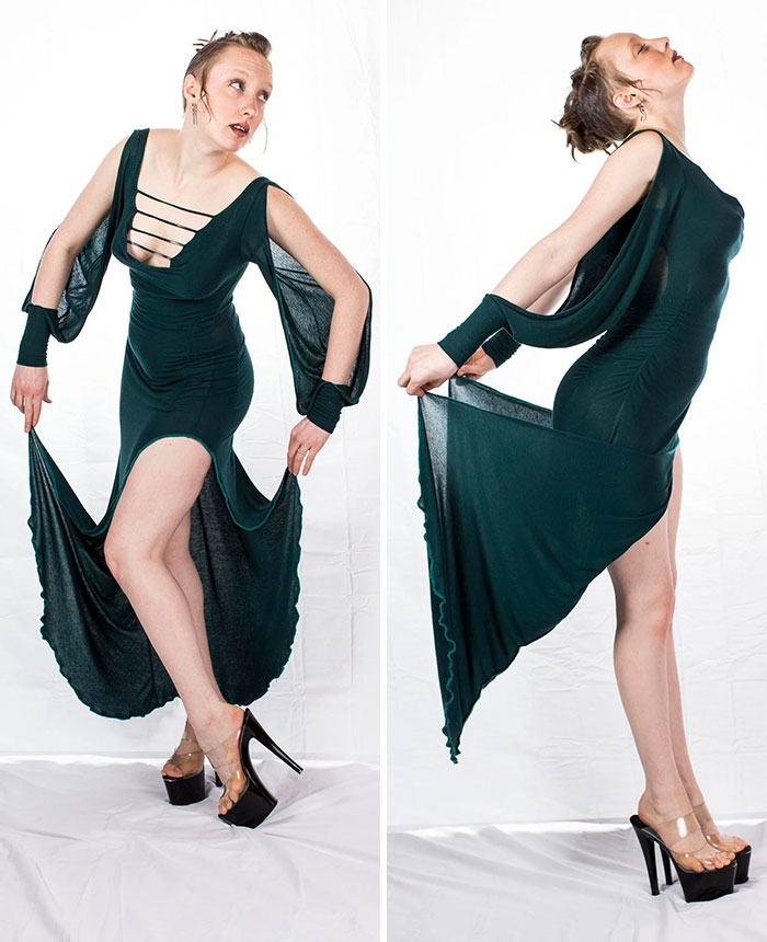 One Of My Favorite Dresses I've Made. From Scratch, Home-Made Pattern