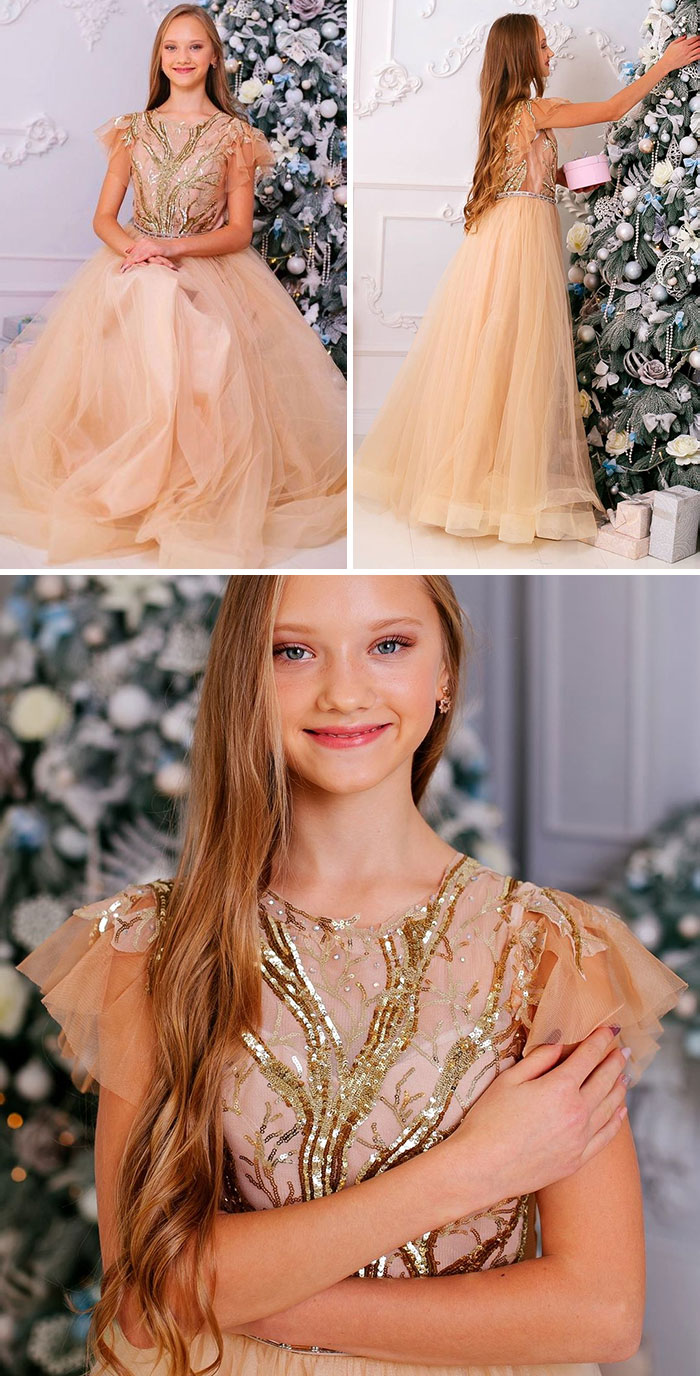 My Handmade Dress. Do You Like This Golden Dress Bodice?