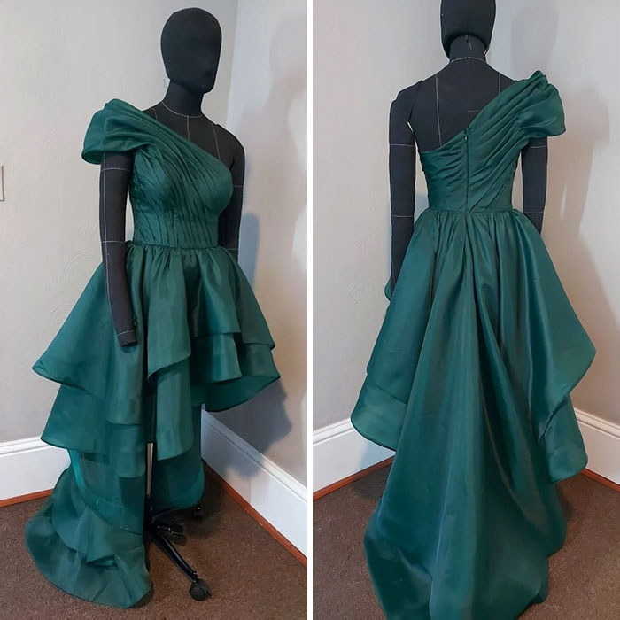 I Have Finished Sewing This Dress. What Do You Think Of The Color And Pattern?