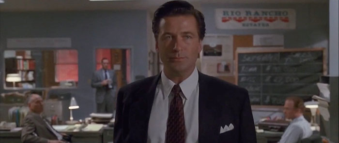 Alec Baldwin In Glengarry Glen Ross (1992)