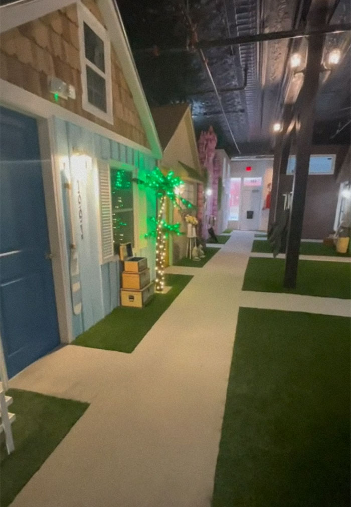 Boss Decided To Change Up The Office By Building Every Single Person A Tiny House