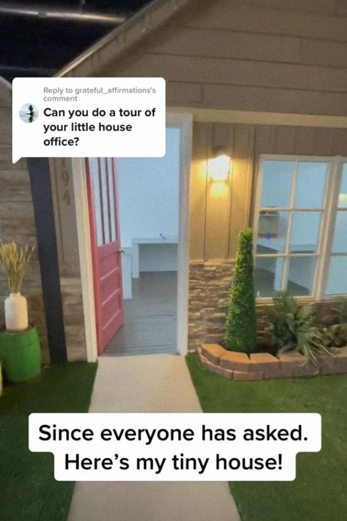 Boss Decided To Change Up The Office By Building Every Single Person A Tiny House