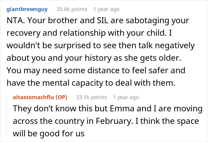 The Internet Backs This Mom Who Banned Her Brother And SIL From Seeing Her Daughter After They Threw Away Her Medicine