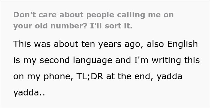 Guy Is Sick And Tired Of Getting Random Phone Calls, Maliciously Complies When Previous Owner Of Number Refuses To Help Out