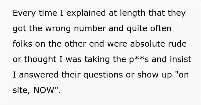 Guy Is Sick And Tired Of Getting Random Phone Calls, Maliciously Complies When Previous Owner Of Number Refuses To Help Out