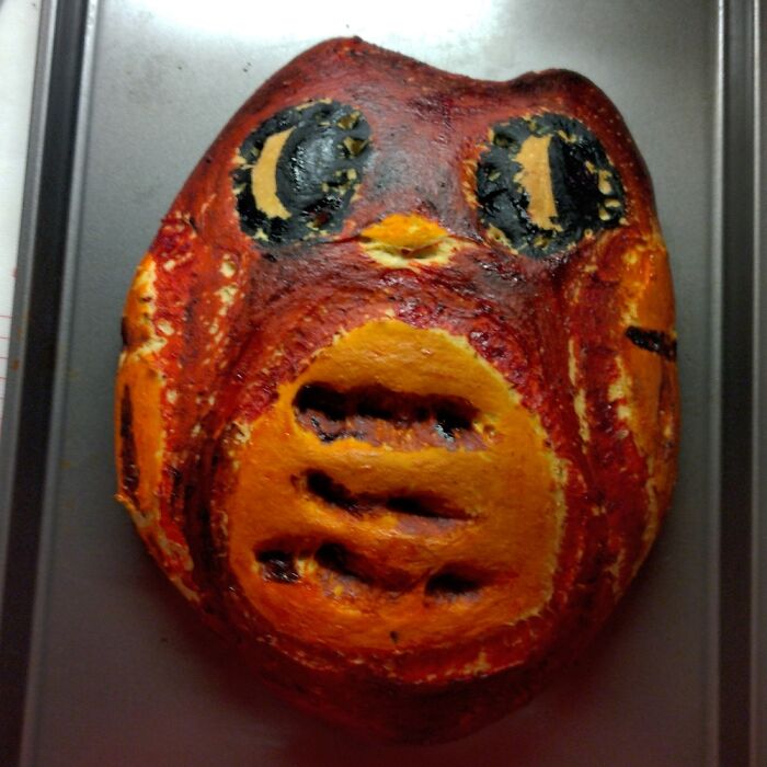 I Thought You Would Also Like My "Devils Sacrificial Lemon Bone Bread" In Owl Form. Long Story