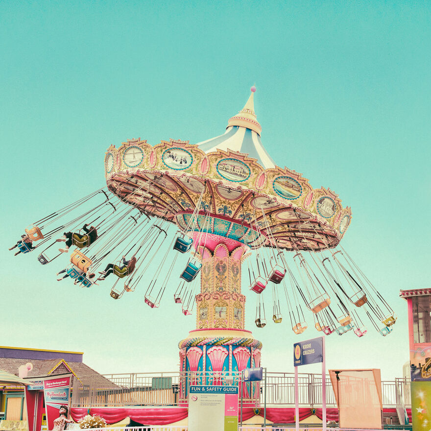 The Oldest Amusement Park In Dreamy Colors