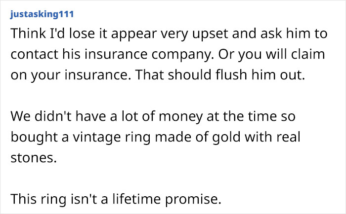 “I Know He Can Afford So Much More”: Woman Checks Her Engagement Ring’s Hallmark And Finds Out That It’s “Cheap” “I Know He Can Afford So Much More”: Woman Checks Her Engagement Ring’s Hallmark And Finds Out That It’s “Cheap”