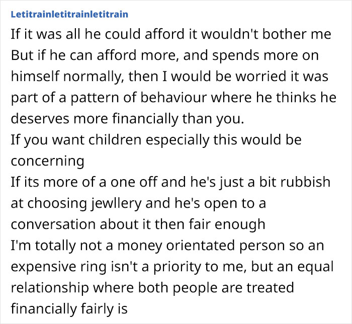 “I Know He Can Afford So Much More”: Woman Checks Her Engagement Ring’s Hallmark And Finds Out That It’s “Cheap” “I Know He Can Afford So Much More”: Woman Checks Her Engagement Ring’s Hallmark And Finds Out That It’s “Cheap”
