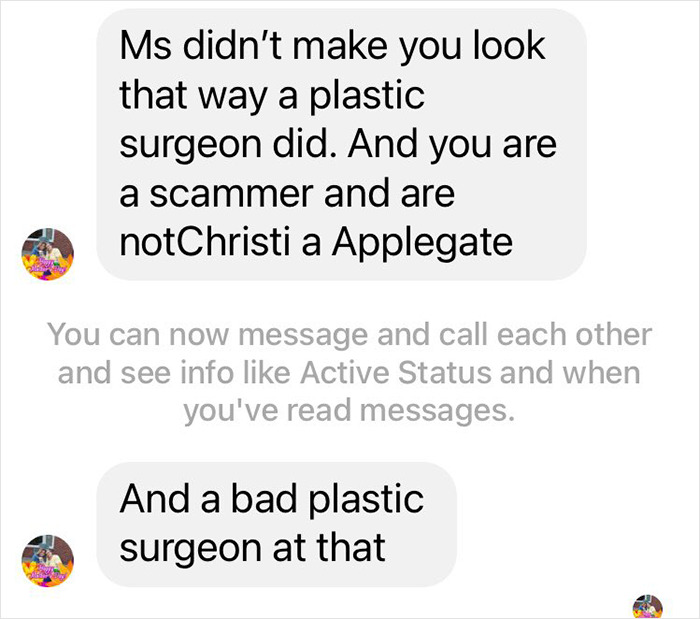 Christina Applegate Shares Upsetting DMs She Got About Her Appearance At The Critics Choice Awards Christina Applegate Shares Upsetting DMs She Got About Her Appearance At The Critics Choice Awards