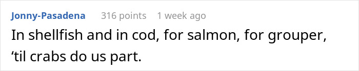 Web Users Are Flabbergasted After Learning ‘Bridezilla’ Is Eager To Serve Seafood At Wedding Despite Best Friend’s Severe Allergy Web Users Are Flabbergasted After Learning ‘Bridezilla’ Is Eager To Serve Seafood At Wedding Despite Best Friend’s Severe Allergy