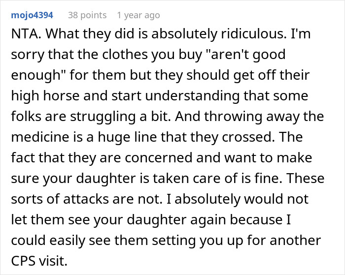 The Internet Backs This Mom Who Banned Her Brother And SIL From Seeing Her Daughter After They Threw Away Her Medicine