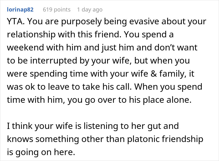 Husband Turns Off His Phone Because His Wife Keeps Calling Him During His Tech-Free Weekend, Misses An Emergency
