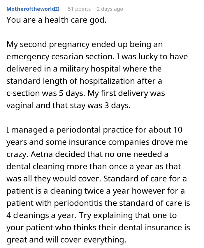 Insurance Executive Has A Taste Of Her Own Medicine After She Experiences Her Own "Inhumane" Hospital Birth Policy