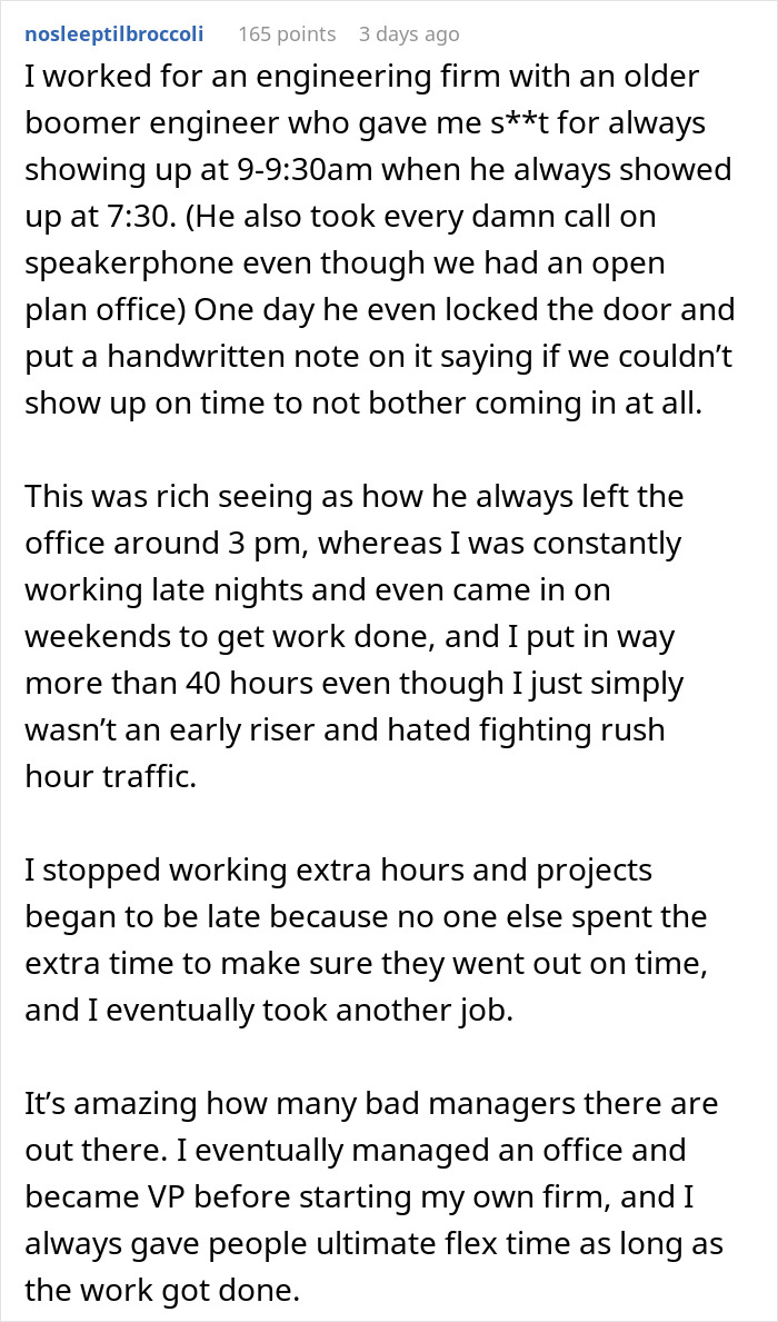 Boss Doesn't Allow Employees To Work From Home Under Any Circumstances, So They Make Sure They Can't Be Reached Out Of Office Boss Doesn't Allow Employees To Work From Home Under Any Circumstances, So They Make Sure They Can't Be Reached Out Of Office