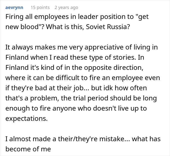 "The Factory Chief Laughed In My Face": Employee Takes Important System They Created With Them When They're Fired "The Factory Chief Laughed In My Face": Employee Takes Important System They Created With Them When They're Fired