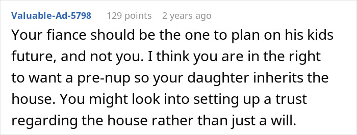 Woman Says It&rsquo;s &lsquo;Non-Negotiable&rsquo; That Her Daughter Inherits Her $1M House, Partner Of 2 Years Disagrees