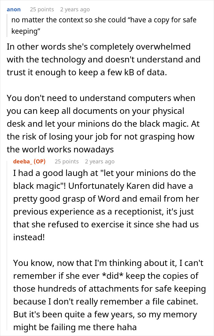 "A Monkey Could Do Your Job": Karen Manager Orders Employee To Print A Video File, Gets Fired