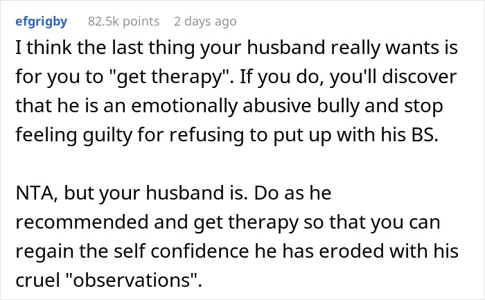 New Mom Is Sick Of Her Spouse Bodyshaming Her, Yells At Him In The Midst Of Family Christmas Gathering, Gets Called A Jerk