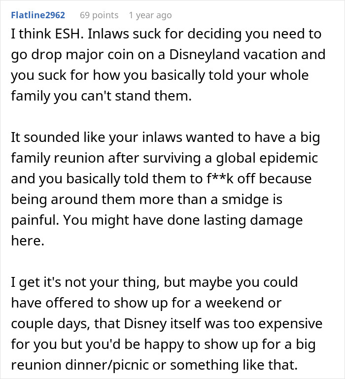 Childless Couple Get Accused Of 'Ruining' A Family Vacation By Not Going, Find Out They Were Expected To Babysit