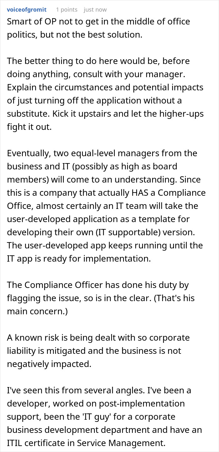 New Boss Gets Himself Fired After Demanding An Entirely New Solution For Automation Process And Making Company Lose $1.2M Per Year