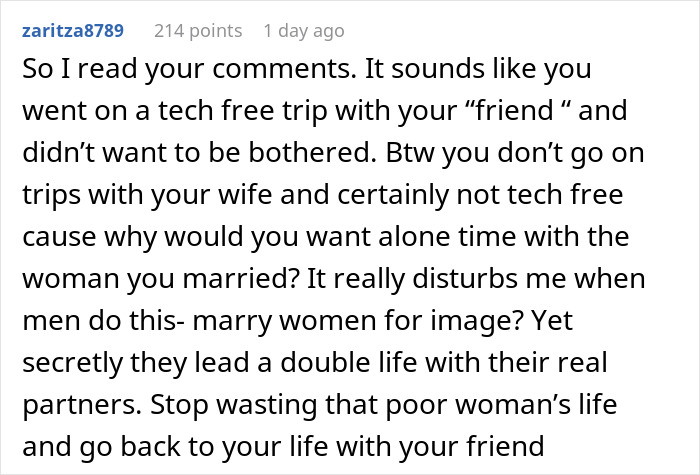Husband Turns Off His Phone Because His Wife Keeps Calling Him During His Tech-Free Weekend, Misses An Emergency