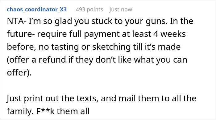 Brother Left Without Wedding Cake Because Sister Wouldn&rsquo;t Do It For Free After He Promised To Pay $400