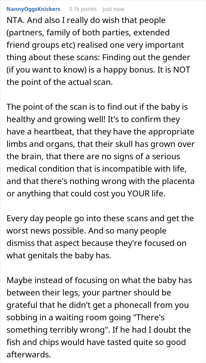 Husband Fuming After Wife Refuses To Reveal Their Baby's Sex As He Didn't Go To Doctor's Appointment With Her Husband Fuming After Wife Refuses To Reveal Their Baby's Sex As He Didn't Go To Doctor's Appointment With Her
