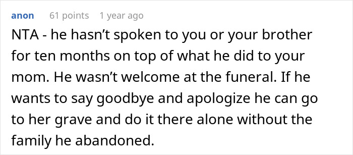 Man Cheats On His Wife With Their Friend, Gets Upset When Their Son Kicks Him Out Of Her Funeral 10 Months Later