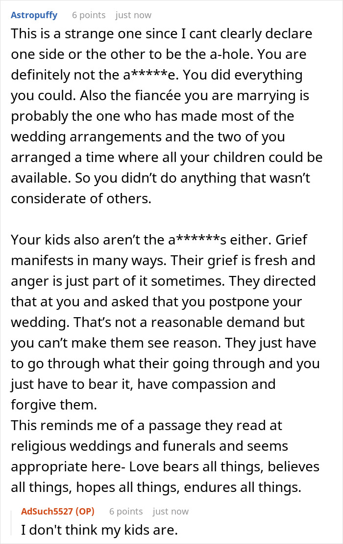 &ldquo;[Am I The Jerk] For Not Asking My Kids To Come To My Wedding After They RSVP&rsquo;d No?&rdquo;