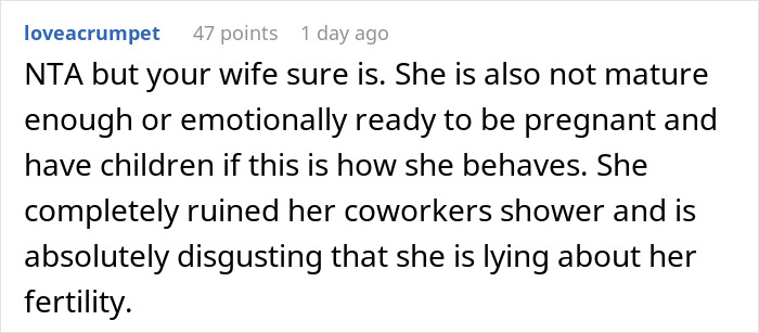 Man Asks If He's A Jerk For Calling Out Wife After She Ruined Her Friend's Baby Shower Man Asks If He's A Jerk For Calling Out Wife After She Ruined Her Friend's Baby Shower