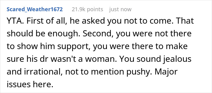 This Guy Has A Medical Checkup, His Wife Gets Jealous And Comes In Despite Him Asking Her Not To Go, Gets Called Out