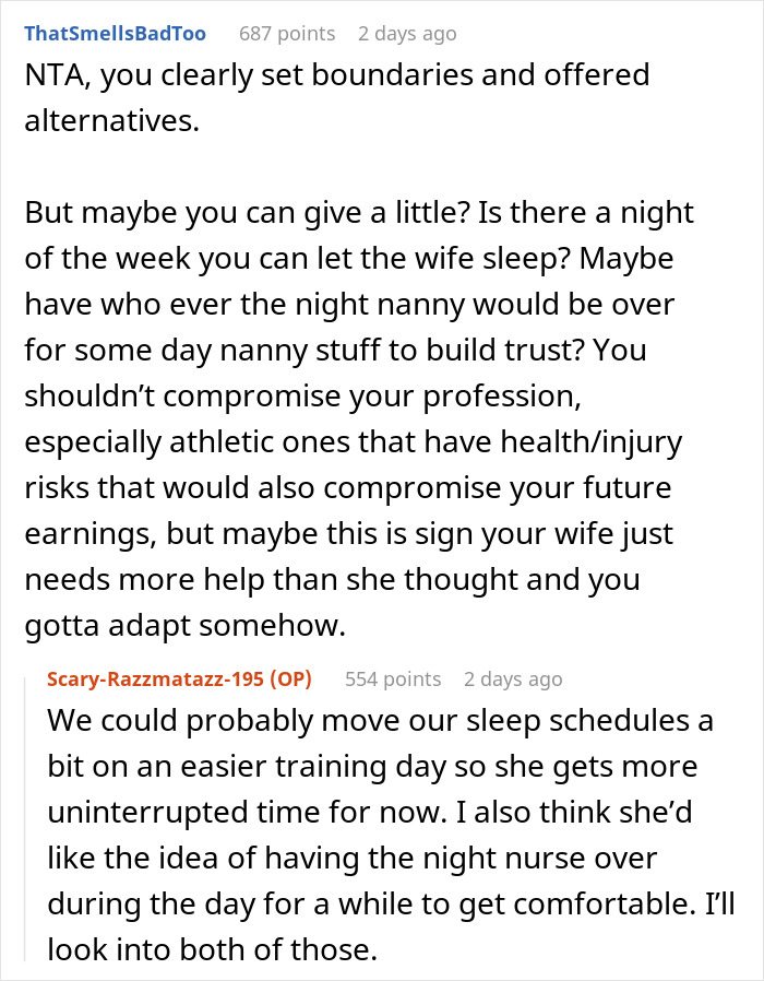 Man Asks Whether He’s The Jerk For Refusing To Wake Up In The Middle Of The Night To Take Care Of His Baby, The Internet Sides With Him Man Asks Whether He’s The Jerk For Refusing To Wake Up In The Middle Of The Night To Take Care Of His Baby, The Internet Sides With Him