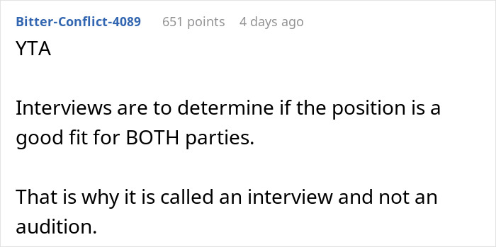 Person Wonders If They&rsquo;re In The Wrong For Criticizing Girlfriend For How She Takes Job Interviews, Gets A Slice Of Honesty Pie Online