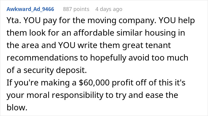 Landlord Asks If He's A Jerk For Making His Tenants Move When They Have A Terminally Ill Child In Hospice