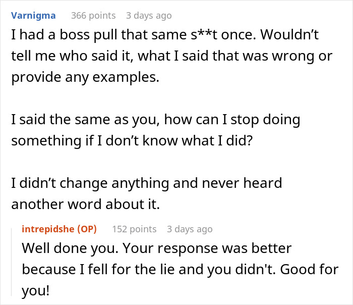 Employee Has No Clue What They Did To Make Others See Them As &ldquo;Contemptuous&rdquo;, Boss Insists On It Without Explanation, So They Go Silent And Losses Ensue