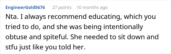 Karen Thinks This Person Has A "Fake" Service Dog, Gets Put In Her Place