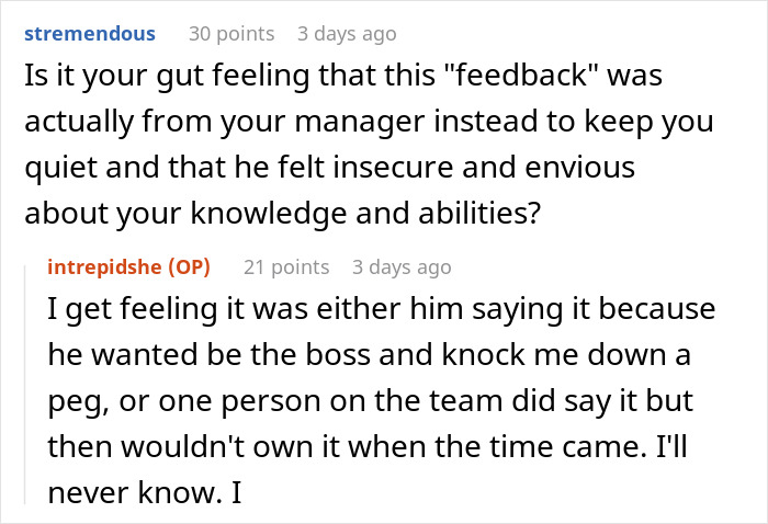 Employee Has No Clue What They Did To Make Others See Them As &ldquo;Contemptuous&rdquo;, Boss Insists On It Without Explanation, So They Go Silent And Losses Ensue