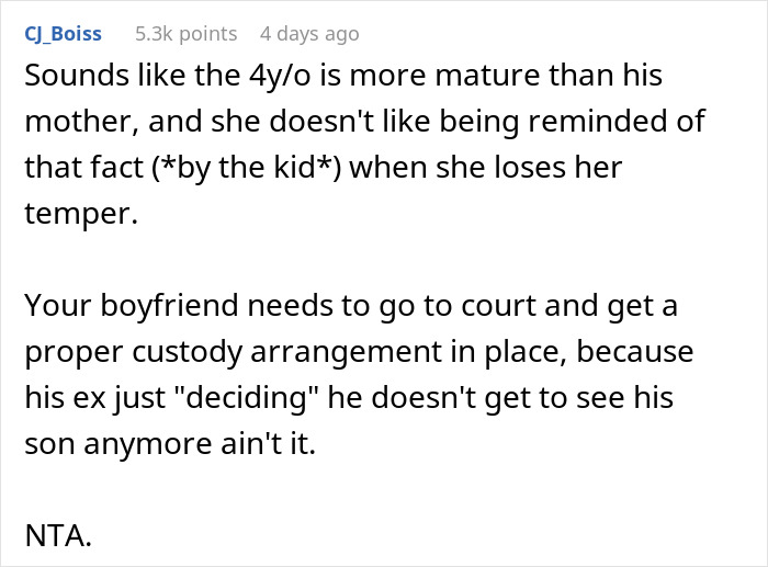 "Go Make Your Own Kids": Mom Loses It On Ex's New Girlfriend For Teaching Her Son "New Age" Phrases